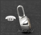 Preview: Brillant Anhänger 585 Gold; 0,46ct, cognac, VS1